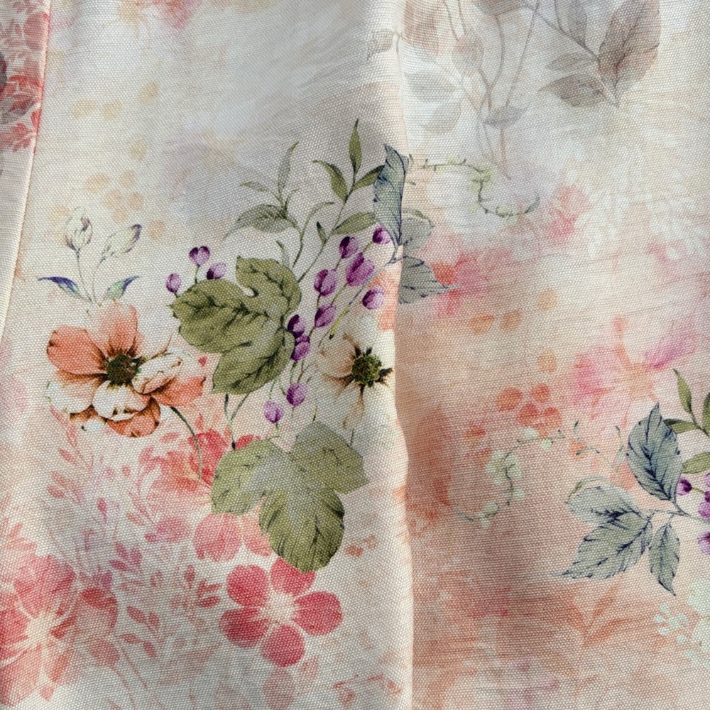 Aakaa Floral Print High Waisted Wide-Leg Pants - Picture 9 of 9